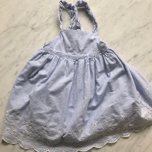 Baby Boden light blue fancy dress